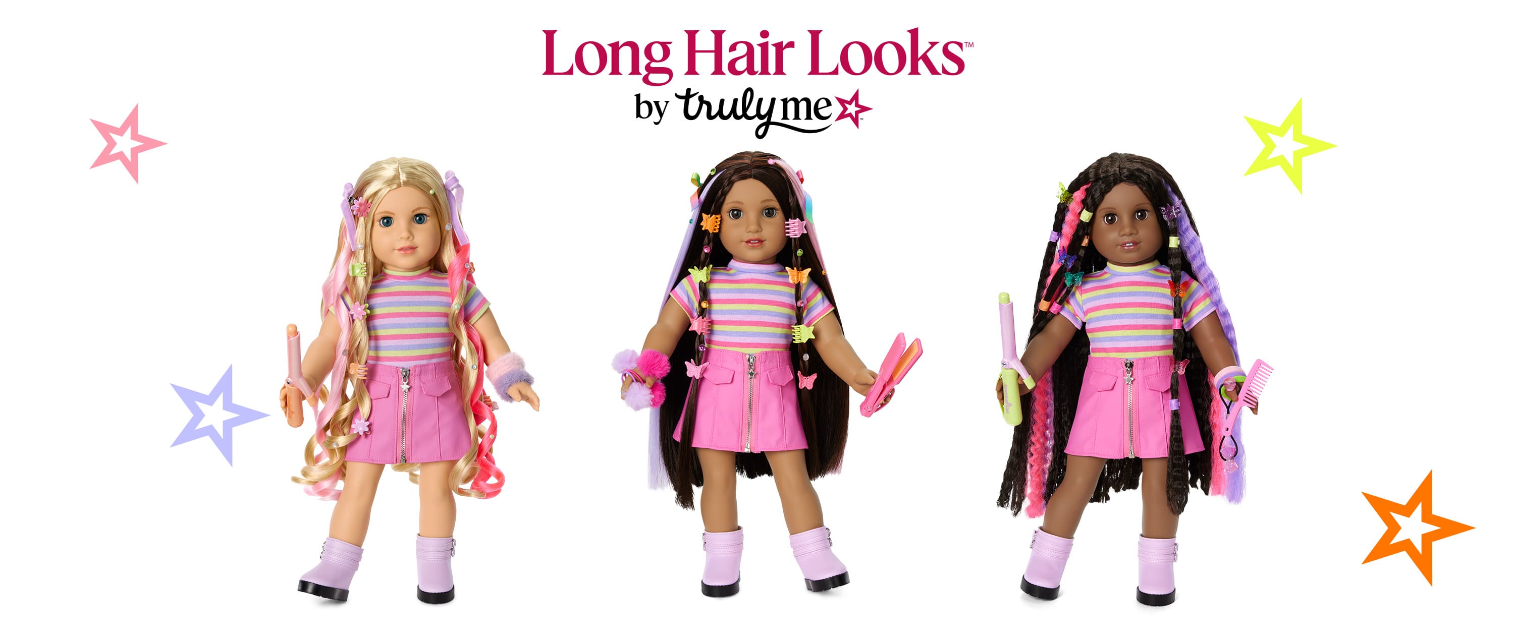 Long Hair Looks dolls