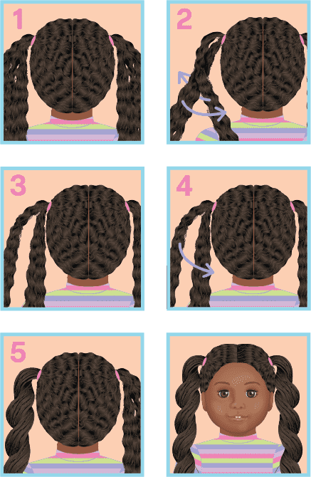 Rope braid steps
