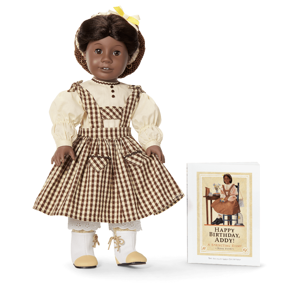 Addy Walker doll in her birthday outfit